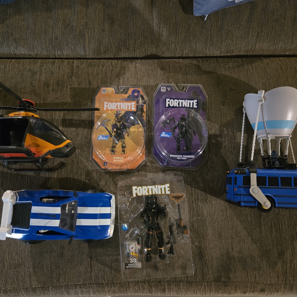 Fortnite Action Figure and Vehicle Set